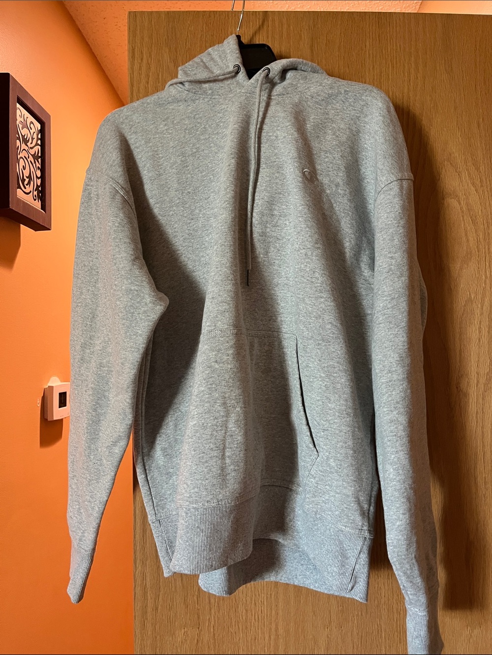 Champion Gray Pullover Hoodie Sweatshirt
